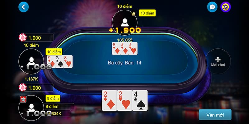 Các cách tráo bài 3 cây siêu cơ bản